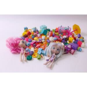 Moose, Shopkins, Shoppies, PVC Figure, Lot, Toy Accessories, ~ 250929-WH 763